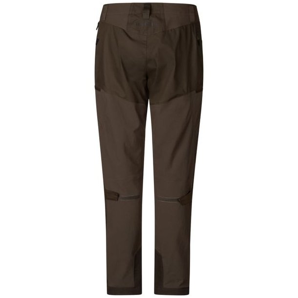 Hrkila Runa Bukser Women Slate Brown / Willow Green