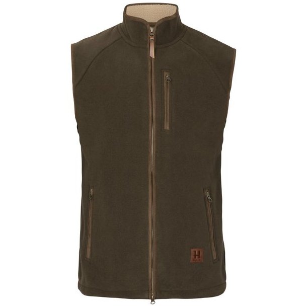 Hrkila Sandhem Sherpa Fleece Vest Willow Green