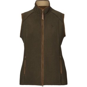 Hrkila Sandhem Sherpa Fleece Vest W Willow Green