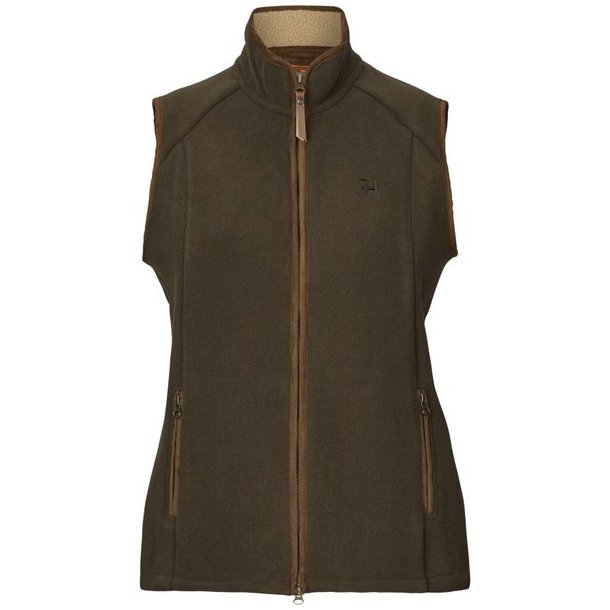 Hrkila Sandhem Sherpa Fleece Vest W Willow Green