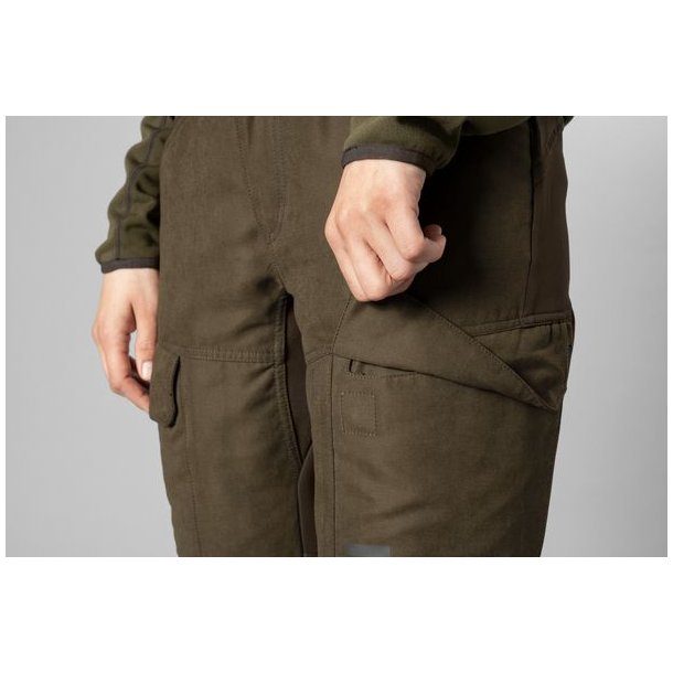 Hrkila Scandinavian Bukser Woman Willow Green/Deep Brown