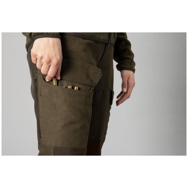 Hrkila Scandinavian Bukser Woman Willow Green/Deep Brown