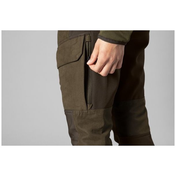 Hrkila Scandinavian Bukser Woman Willow Green/Deep Brown