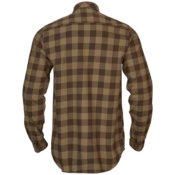 Hrkila Scandinavian Skjorte Antique Bronze Check