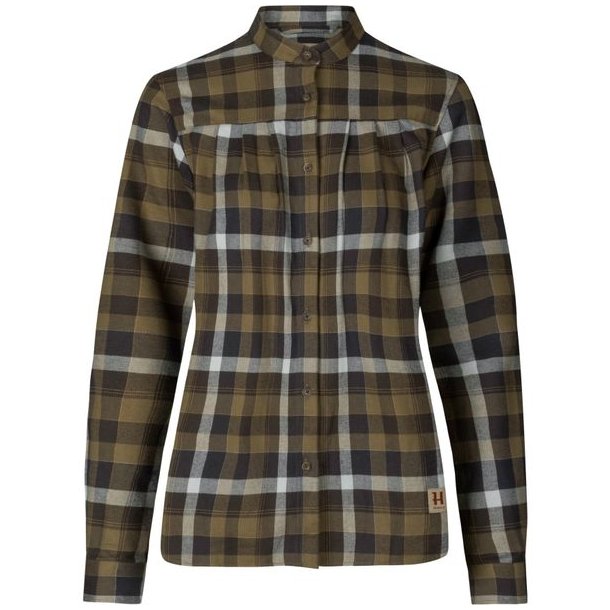 Hrkila Sigrid Skjorte Women Willow Green / Phantom
