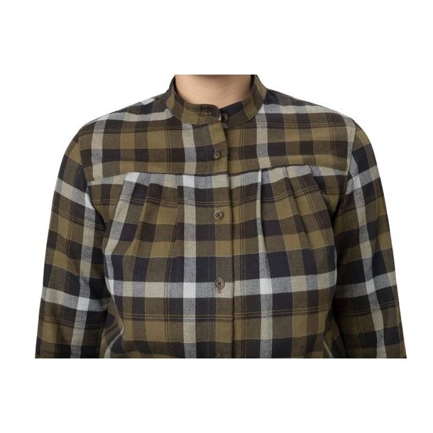 Hrkila Sigrid Skjorte Women Willow Green / Phantom