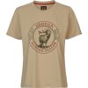Hrkila Stag Badge T-Shirt W Sand