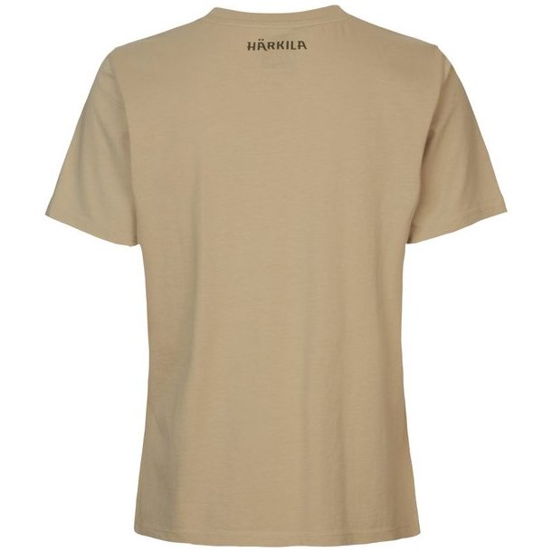 Hrkila Stag Badge T-Shirt W Sand