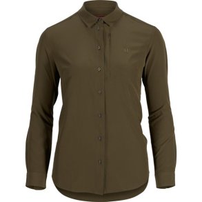 Hrkila Trail L/S Skjorte Women Willow green