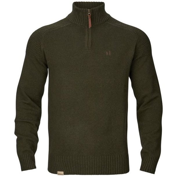 Hrkila Vincent Merino Half Zip Pullover Rosin