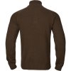 Hrkila Vincent Merino Half Zip Pullover Demitasse Brown