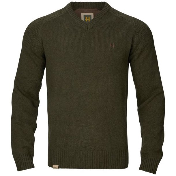 Hrkila Vincent Merino V-Neck Pullover Rosin