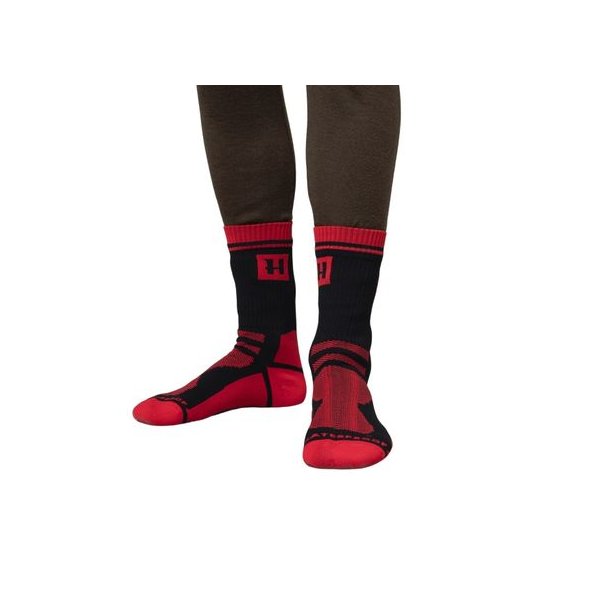 Hrkila Waterproof Sock Red / Black