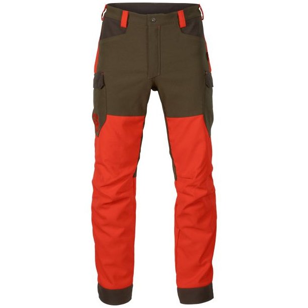 Hrkila Wildboar Pro bukser Orange blaze/Willow green