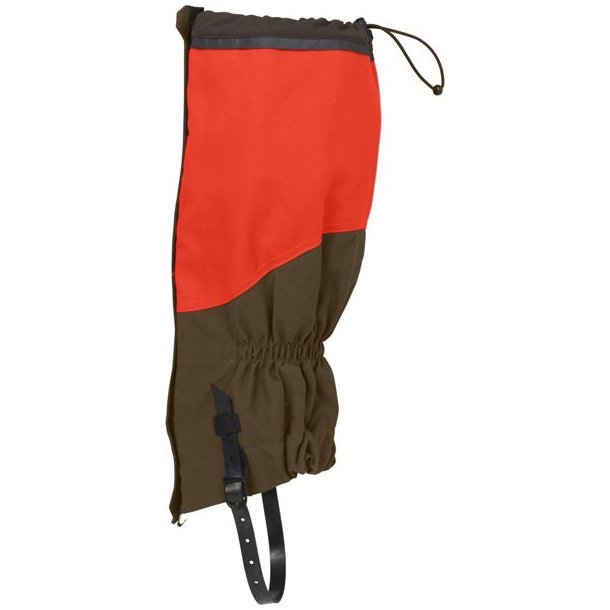 Hrkila Wildboar Pro Gaiters Orange blaze/Willow green