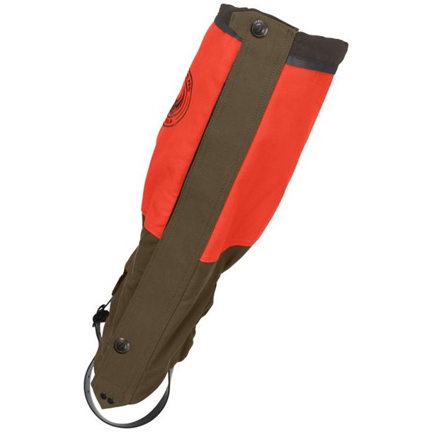 Hrkila Wildboar Pro Gaiters Orange blaze/Willow green