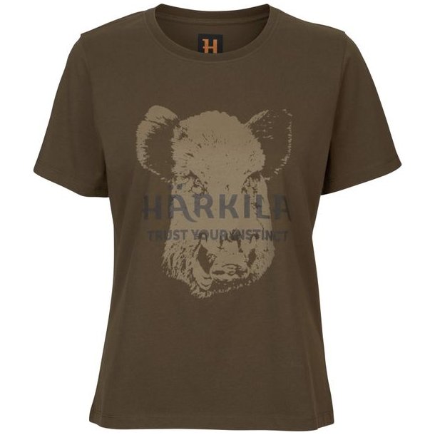 Hrkila Wildboar T-Shirt W Willow Green