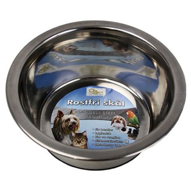 Hundeskl i Rustfri med AntiSlip 3950 ml - 26 cm