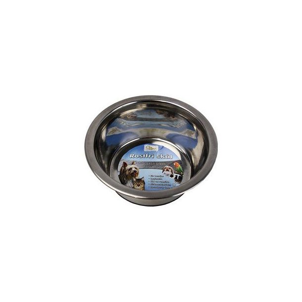 Hundeskl i Rustfri med AntiSlip 920 ml - 15 cm