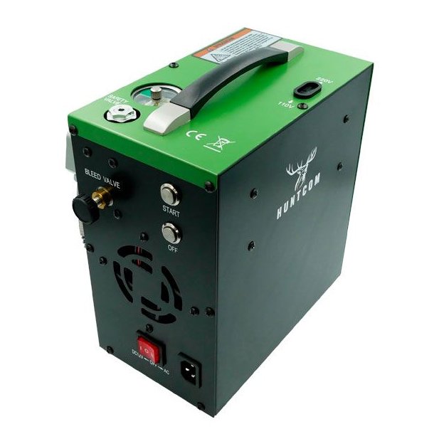Huntcom Pressura Power Plus PCP kompressor 12V/230V