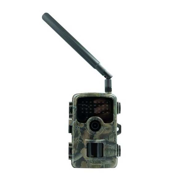 Huntcom Silva 4G Vildtkamerast med Jger SIM, SD Kort og 8 AA-batterier