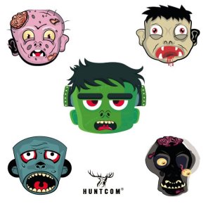 Huntcom Zombie Skydeskive 50stk