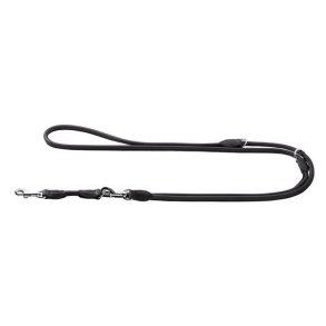 Hunter Dressurline L�der 0,6x200cm Sort