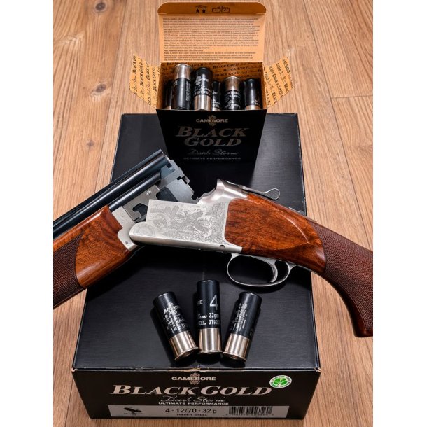 J�gerpakke med Browning Citori Special 12/76 71 cm Haglgev�r inkl 250 stk Gamebore Dark Storm Hyper Steel