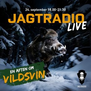 Jagtradio Live hos �stjysk Hunting & Outdoor 24. september 2026 kl. 18.00-21.30