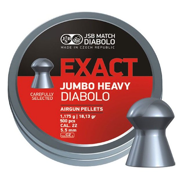 JSB Exact Jumbo Heavy 5,52mm 1,175g