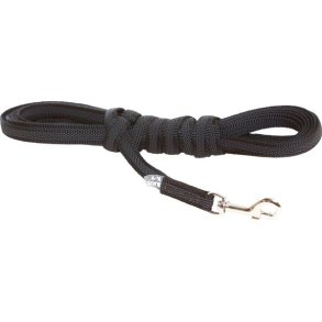 Julius K9 C&G Super Grip Line 14mm/5m Sort/Gr� m. H�ndtag
