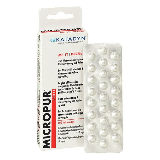 Katadyn Micropur Forte MF1/100T (4 x 25) Desinfektion Af Drikkevand
