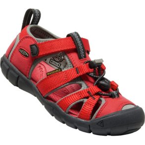 Keen Seacamp II CNX Kids Sandal Racing Red - Gargoyle