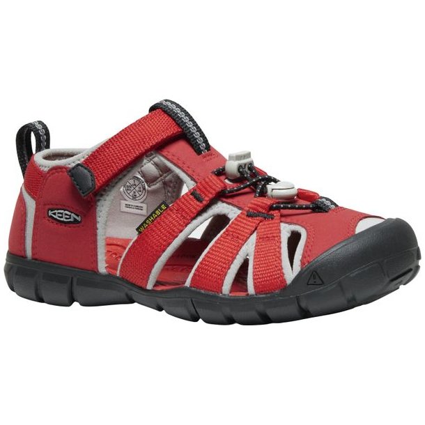 Keen Seacamp II CNX Kids Sandal Ribbon Red - Alloy