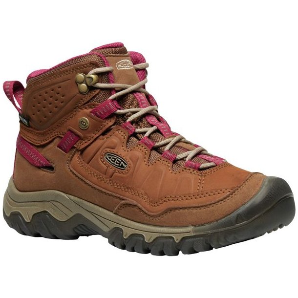 Keen Targhee IV Mid WP W Stvle Bison/Beaujolais