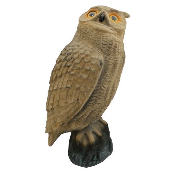 Krageugle 46cm Flock Lokkefugl