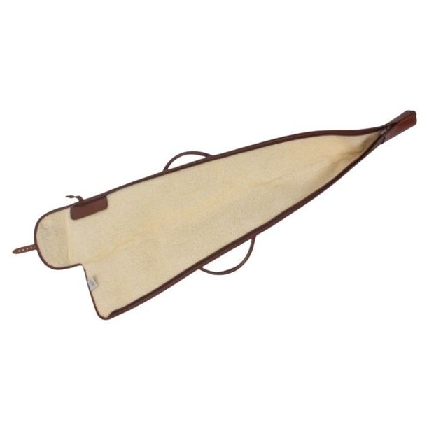 Krieghoff Gev�rfoderal Loden Green/Leather Brown 133cm