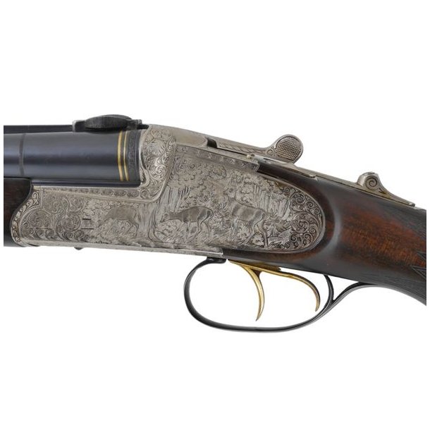 Krieghoff Neptun Drliling Med 2 lb & 2 indstikspiber Samt Zeiss Kikkert