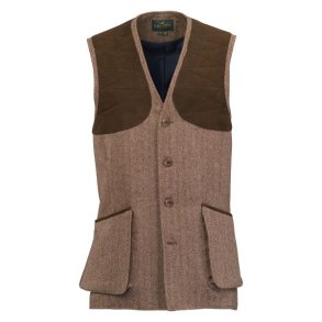 Laksen Astor Leith Shooting Vest Brown