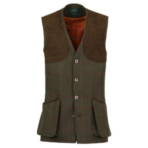 Laksen Hastings Leith Shooting Vest Green