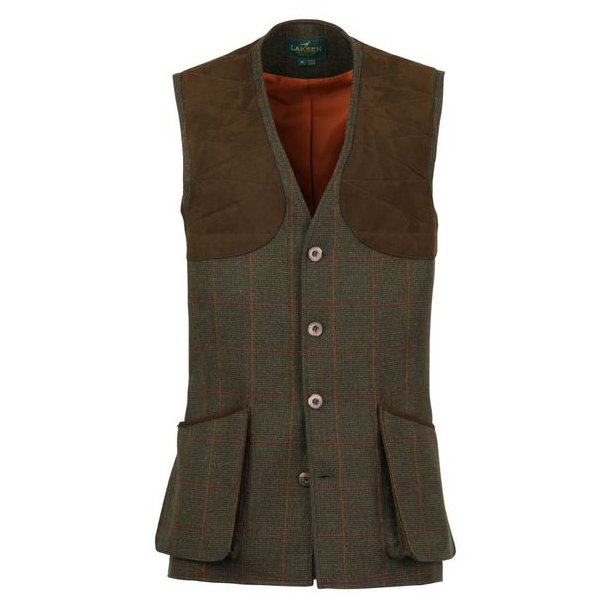 Laksen Hastings Leith Shooting Vest Green