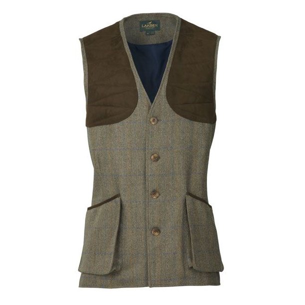 Laksen Laird  Leith Shooting Vest Oliven