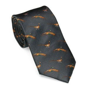 Laksen Pheasant Motif Slips Pine