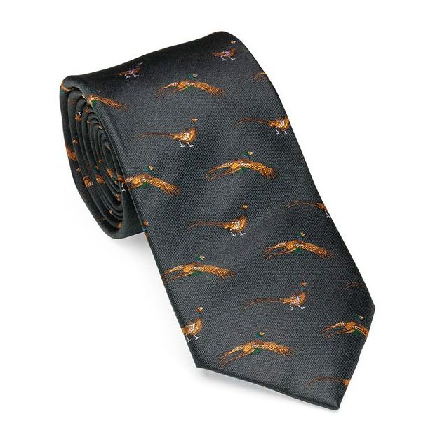 Laksen Pheasant Motif Slips Pine