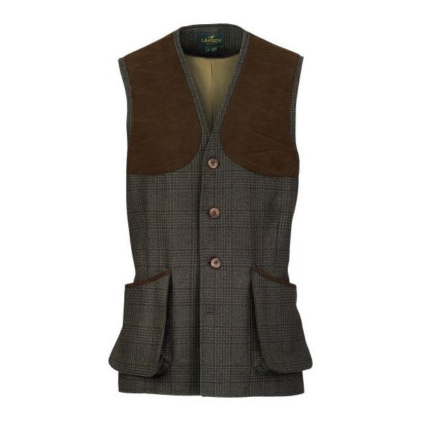 Laksen Willow Leith Shooting Vest Green