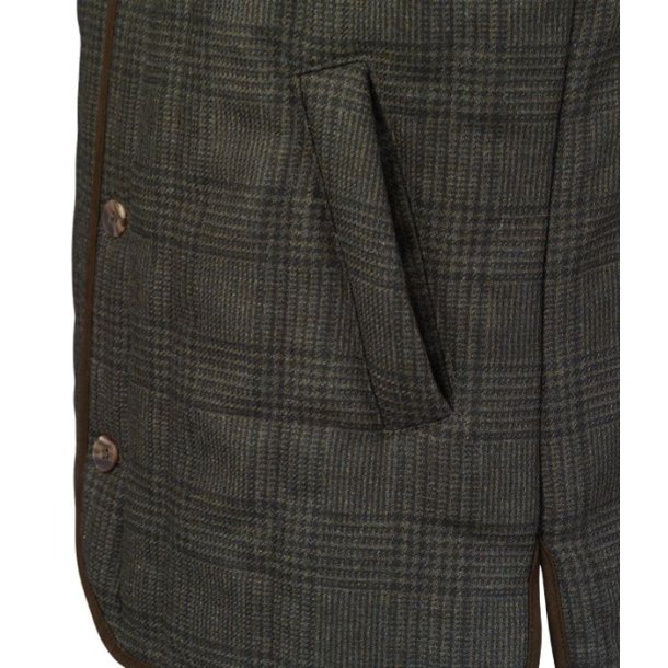 Laksen Willow Quilted Vest Green