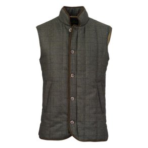 Laksen Willow Quilted Vest Green