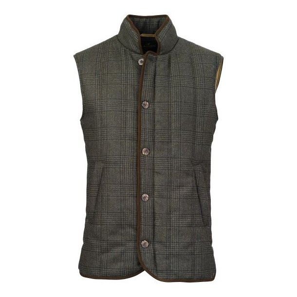 Laksen Willow Quilted Vest Green