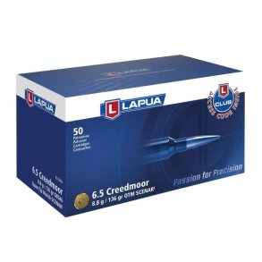 Lapua OTM Scenar-L 6,5 Creedmoor 8,8g / 136 gr 50 Stk. Riffelpatron