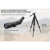 Leupold SX-4 Pro Guide HD Gen 2 20-60x85 Spotting Scope med Optic Science Tripod Deluxe